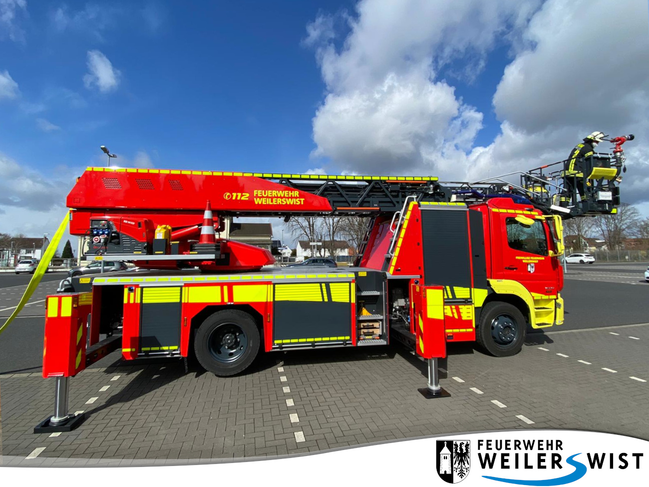 Bild der neuen Drehleiter