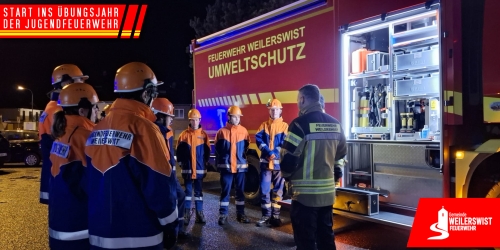 Start ins neue Übungsjahr der Jugendfeuerwehr