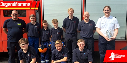 Jugendfeuerwehrabzeichen Jugendflamme
