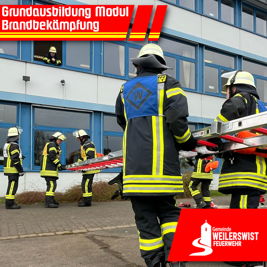 Aufstellen der Leiter