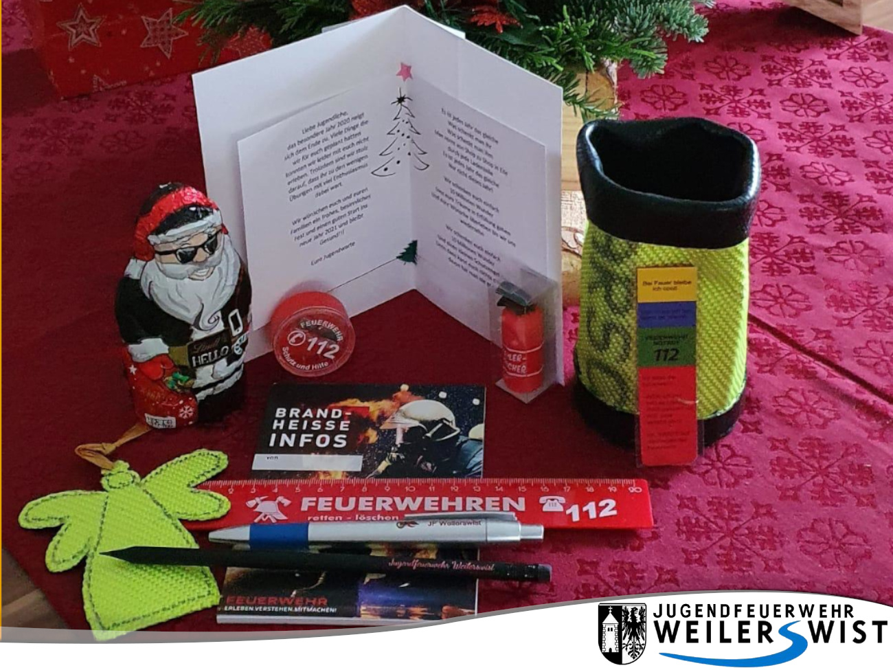 Nikolaus besucht Jugendfeuerwehr