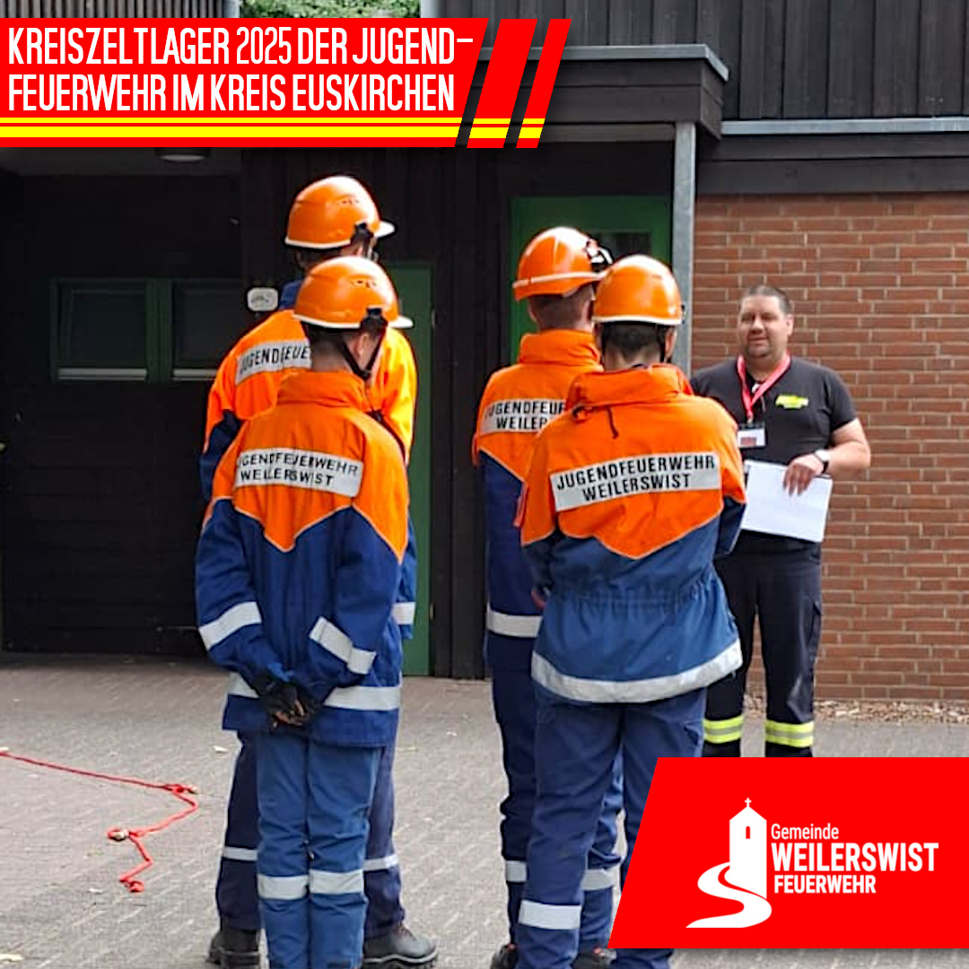 Kreiszeltlager 2025 der Jugendfeuerwehr im Kreis Euskirchen 