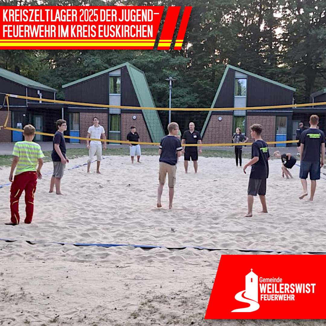 Kreiszeltlager 2025 der Jugendfeuerwehr im Kreis Euskirchen 