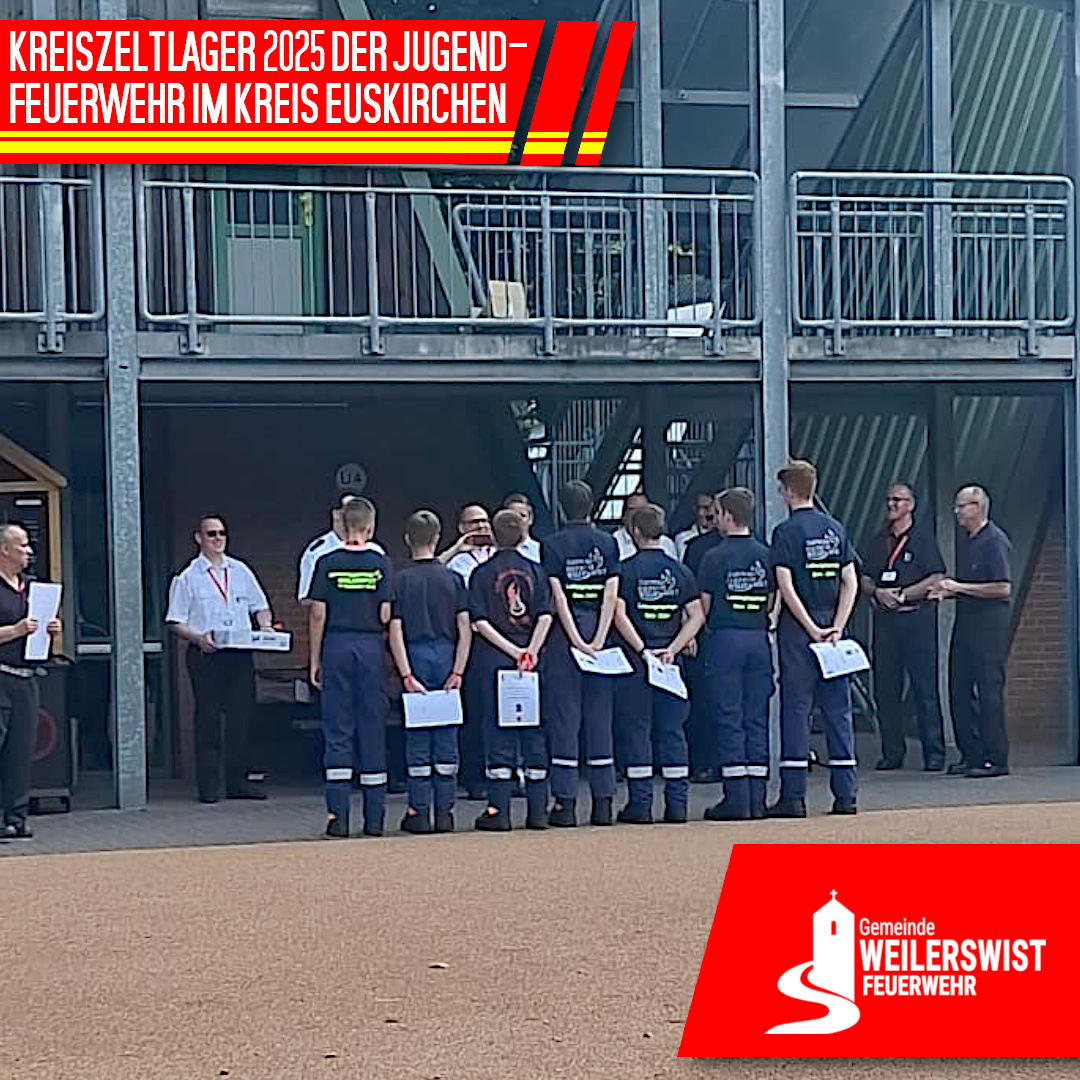 Kreiszeltlager 2025 der Jugendfeuerwehr im Kreis Euskirchen 