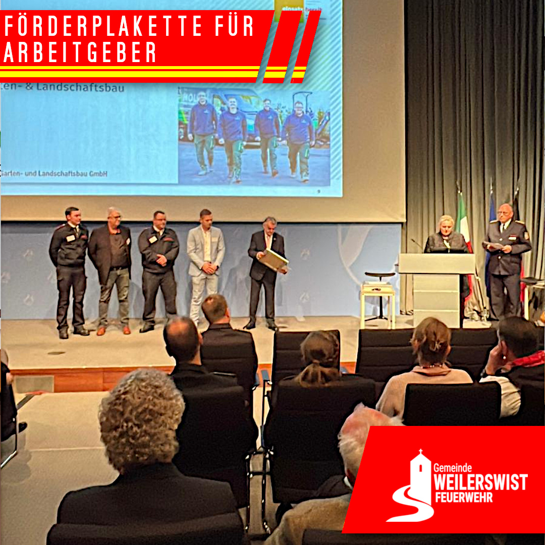 Verleihung Arbeitgeberplakette