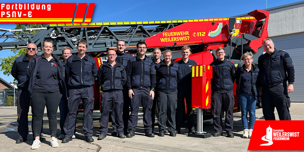 Gruppenbild Fortbildung durch PSNV-E Team