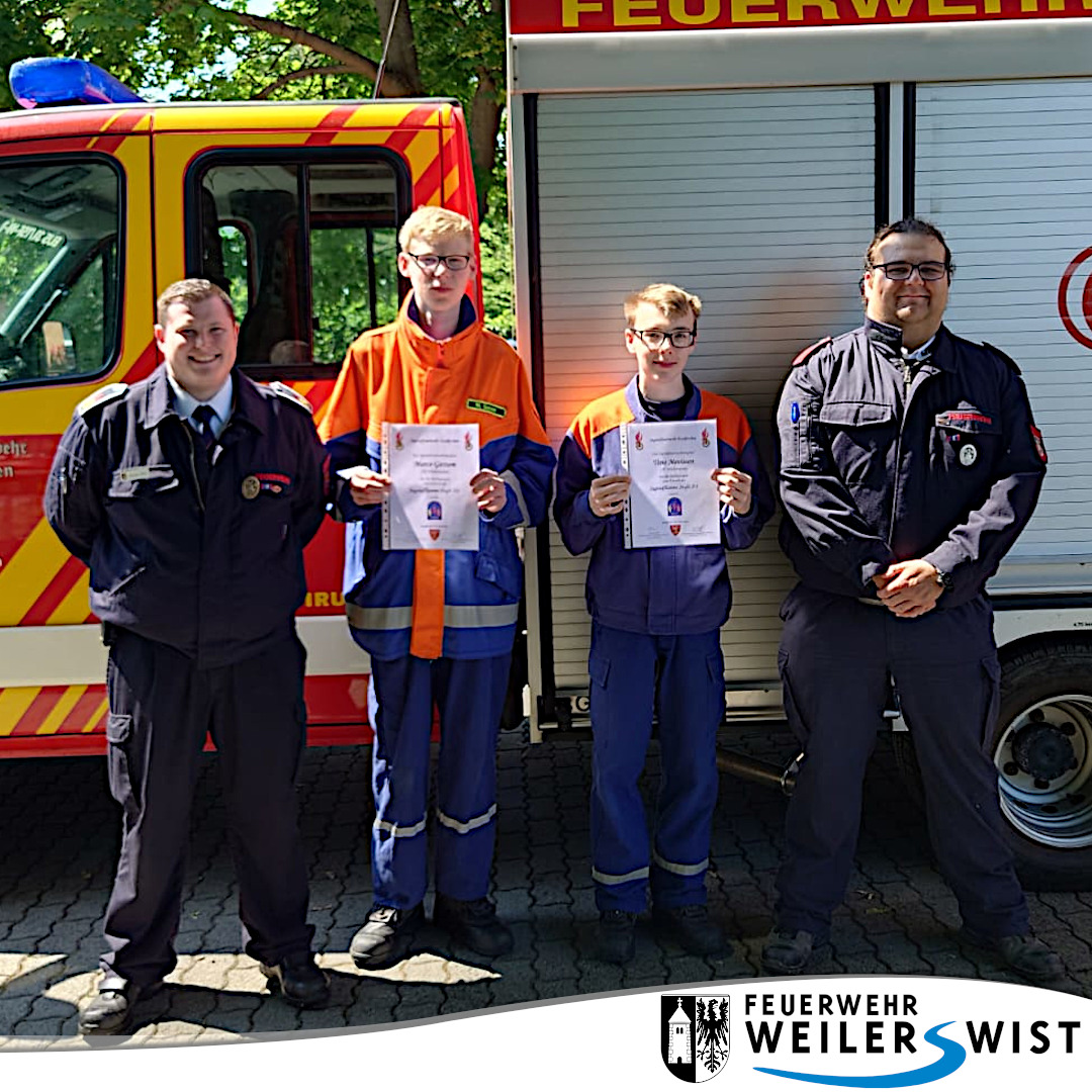 Jugendfeuerwehrabzeichen Jugendflamme Stufe III