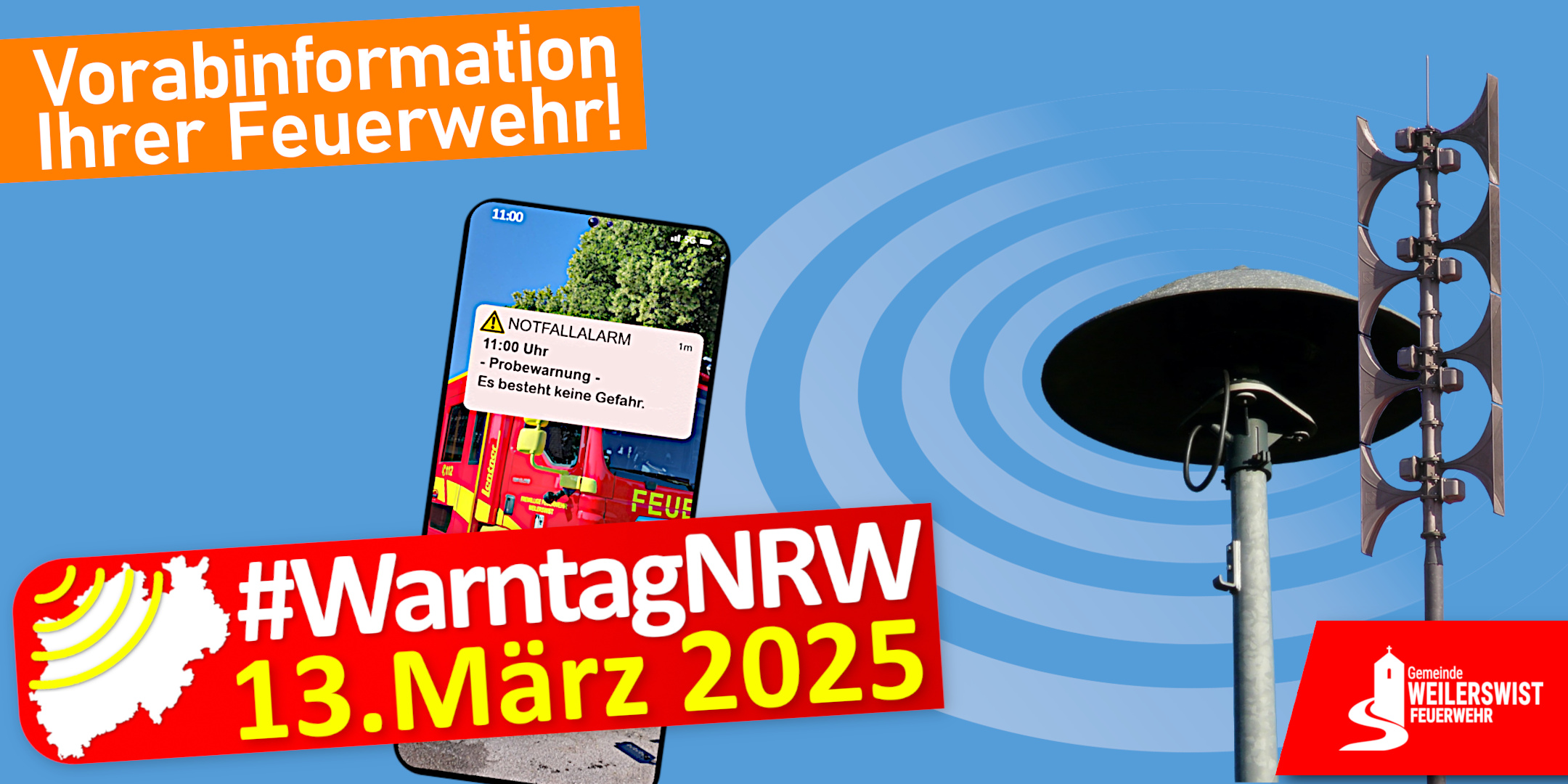 Webdesign FFW WLW Warntag NRW 2025