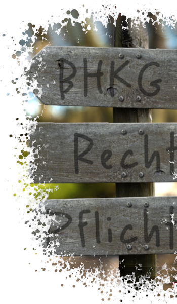 Grafik Wegweiser mit Rechten und Pflichten Grafik Wegweiser mit Rechten und Pflichten